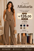 Conjunto em alfaiataria