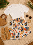 Shorts crepe