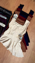 Blusa Perplum canelada