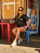 Blusa paetê