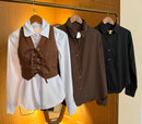 Camisa Femenina botões