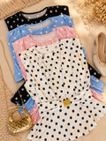 Blusa Perplum Poá