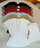 Blusa bordada