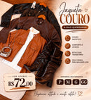 Jaqueta de couro