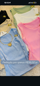 Blusa canelada
