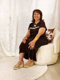 Vestido mãe,em malha