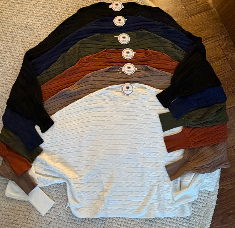 Blusa tricô modal