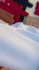 Blusa canelada