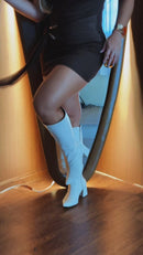 Vestido tule ombro