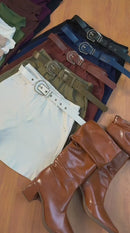 Blusa cacharrel gola alta